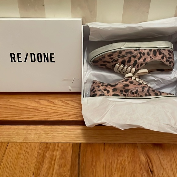 NEW RE/DONE Sneakers - Picture 1 of 9